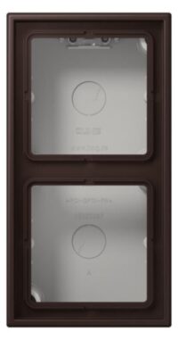 Jung LC 582 A 252 AP-Kappe 2-fach Duroplast lackiert Serie LS terre dombre brûlée
