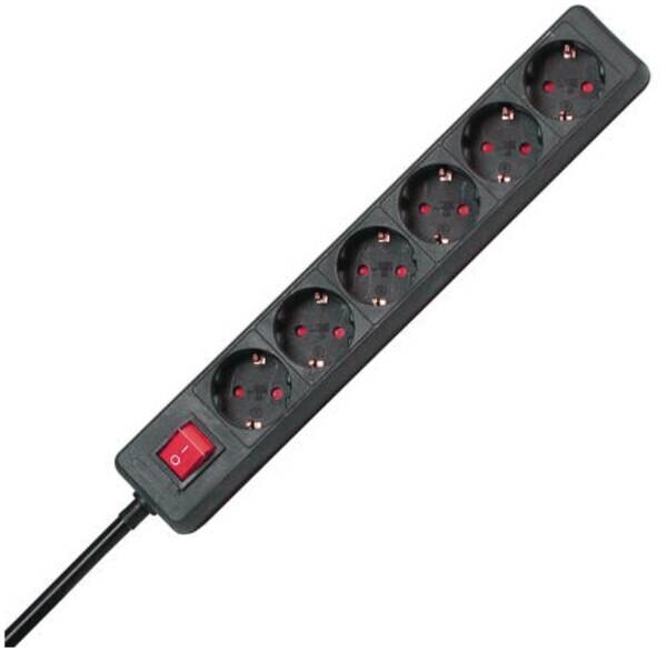 Kopp Kopp 120915006 TSD 6-fach Sch KiSi1,5qmm schwarz