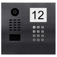DoorBird D2101IKH IP Video Türsprechanlage – Titan-Optik (PVD)