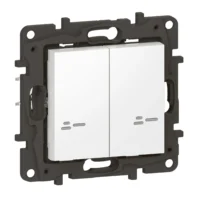Legrand 863632 Niloe Step with Netatmo Serienschalter 2x250W pro Kanal