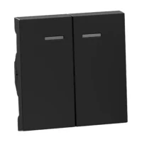 Legrand 765309 SEANO Serienwippe beleuchtet in der Farbausführung schwarz
