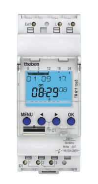 Theben Digitale Zeitschaltuhr Wochenprog. 1K TR 611 top3