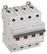 Legrand 409533 DX3 LS-Schalter D 16A 4-polig 10kA 400VAC 4TE