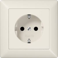 Jung SCHUKO-Steckdose 16A 250V Platte 80,5x80,5mm AS 1520 N