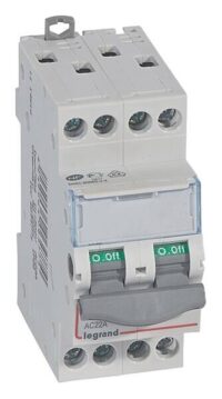 Legrand 406477 DX3 Lasttrennschalter 4-polig 20A 400VAC Kategorie AC-22A