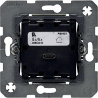 Berker 48604010 USB PD Power Modul 65W S/B