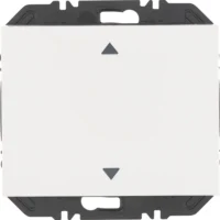 Berker Modul mit Wippe 1-fach Aufdr K.1 polar weiß 24117209