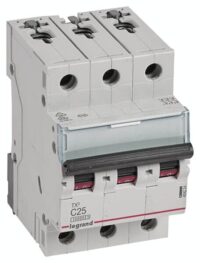 Legrand 404224 TX3 LS-Schalter C 25A 3-polig 10kA 400VAC 3TE