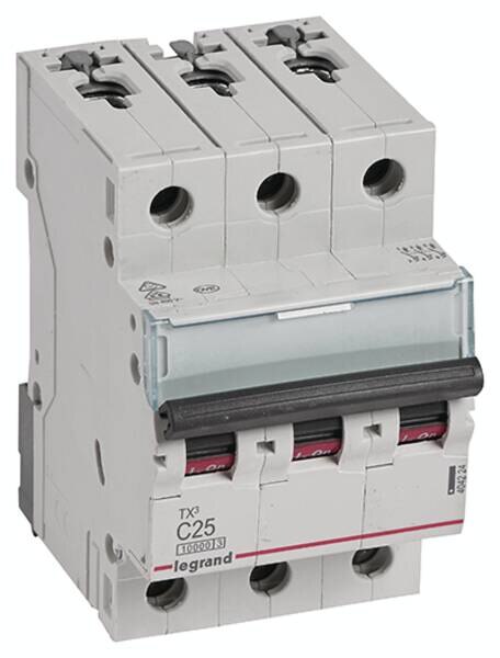 Legrand Legrand 404224 TX3 LS-Schalter C 25A 3-polig 10kA 400VAC 3TE