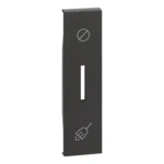 BTicino KG06H LivingNow 1M Tastenabdeck. Schalter Nicht stören/Zim reinigen Black