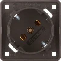 Berker SCHUKO-Steckdose 45 Grad braun, damasziert 841852521