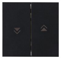 Kopp 490359008 HK07-Flächendoppelwippe m Pfeilsymbol Farbe:schwarz matt