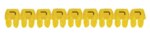 Legrand 038119 Kennzeichnungssystem CAB3 0,15-0,5qmm Buchstabe:J schwarz