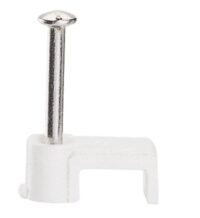Legrand 031551 Nagelschelle 2x1qmm weiß für Flachkabel