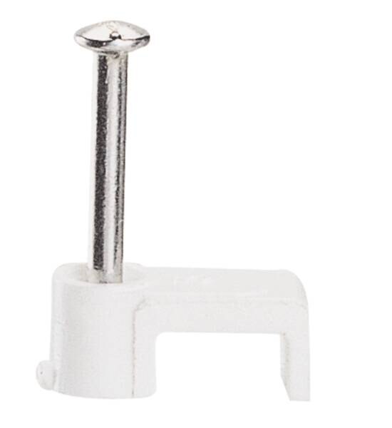 Legrand 031551 Nagelschelle 2x1qmm weiß für Flachkabel