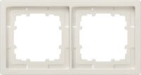 Siemens 5TG1322-1 DELTA style platin- metallic Rahmen 2-fach