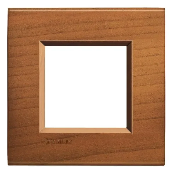 BTicino LNA4802LCA LivingLight Abdeckrahmen 1-fach 2M Kirsche