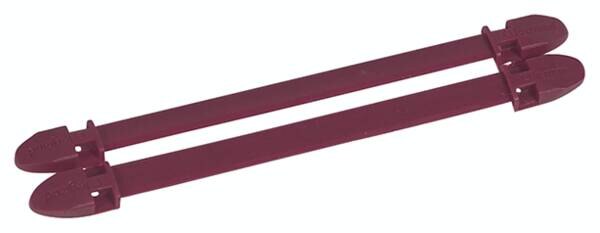 Legrand Legrand 038462 Kennzeichnungssystem Duplix Etikettenträger rot