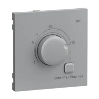 Legrand 765235 SEANO Abdeckung für Zeitschalter 0  15 min Al lackiert