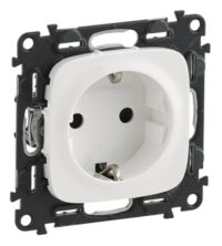 Legrand 754885 Schuko Steckdose mit erhöht Berührungsschutz Valena Allure ultraweiß
