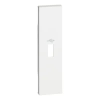 BTicino KW10P LivingNow 1M Abdeckung für USB Datendose in Farbausführung White