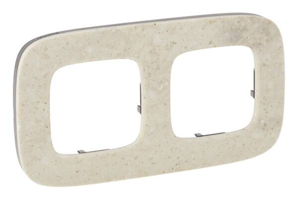 Legrand 755522 Rahmen 2-fach Valena Allure Marmor