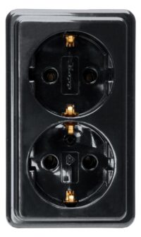 Kopp 102505005 STANDARD-Schutzkontaktsteckdose 2-fach