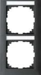 Merten Rahmen 2-fach anthrazit MEG4022-3614