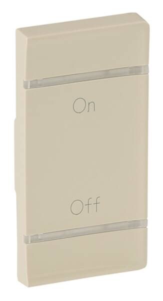 Legrand Legrand 755576 Wippe 1M rechts ON-OFF Valena Life mandelweiß