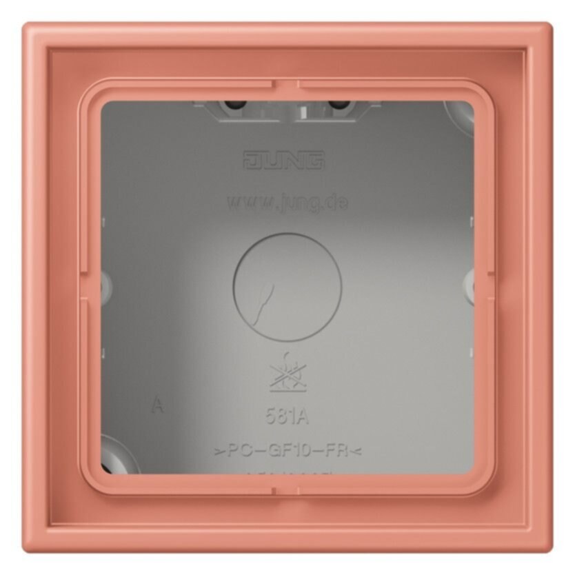 Jung Jung LC 581 A 233 AP-Kappe 1-fach Duroplast lackiert Serie LS locre rouge moyen