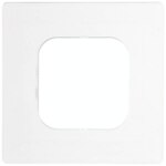 Kopp 342210088 Dekorahmen/Tapetenschutz 1-fach 72x72mm (132x132mm) transparent