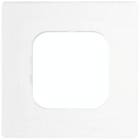 Kopp 342210088 Dekorahmen/Tapetenschutz 1-fach 72x72mm (132x132mm) transparent