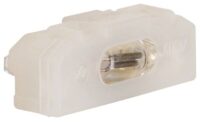 Berker 1600 Glimmaggregat Modul-Einsätze klar transparent