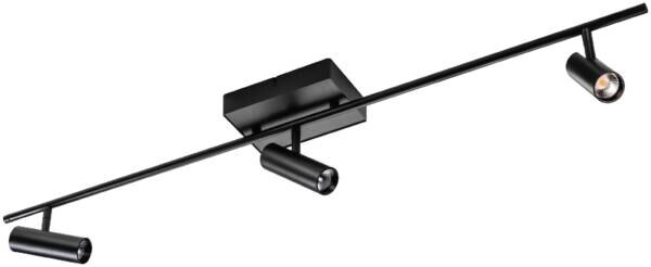 SG LEUCHTEN LED-Anbaustrahler 18W Konverter TUBE MICRO 320702 3LEDs schwarz 2700K weiß schwarz