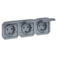 Legrand 069578L Plexo New Einsatz 3-fach vorverdrahtete SSDO horizontal SL EB