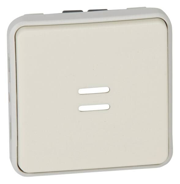 Legrand Legrand 069632 Wipptaster beleuchtet 1-polig Feuchtraum modular weiß