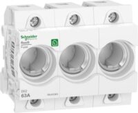 Schneider R9J02363 Neozed Sicherungs- sockel D02, 1P, 63A, 400V, DIN-Schiene