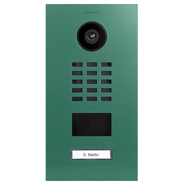 Doorbird DoorBird D2101V IP Video Türsprechanlage – RAL 6000