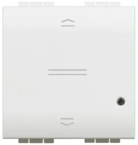BTicino N4027CM2 Rollladenschalter 2M für LivingLight with Netatmo Weiß
