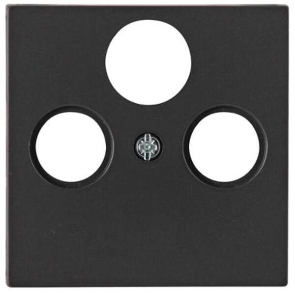 Kopp Kopp 373615180 Abdeckung für Ant steckd.3-fach TV RF SAT M3x13,M3x16,M3x25 Athenis anthrazit