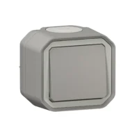Legrand 069720L Plexo New FRAP Taster 10 A Steckklemme(SL) IK 08 Grau