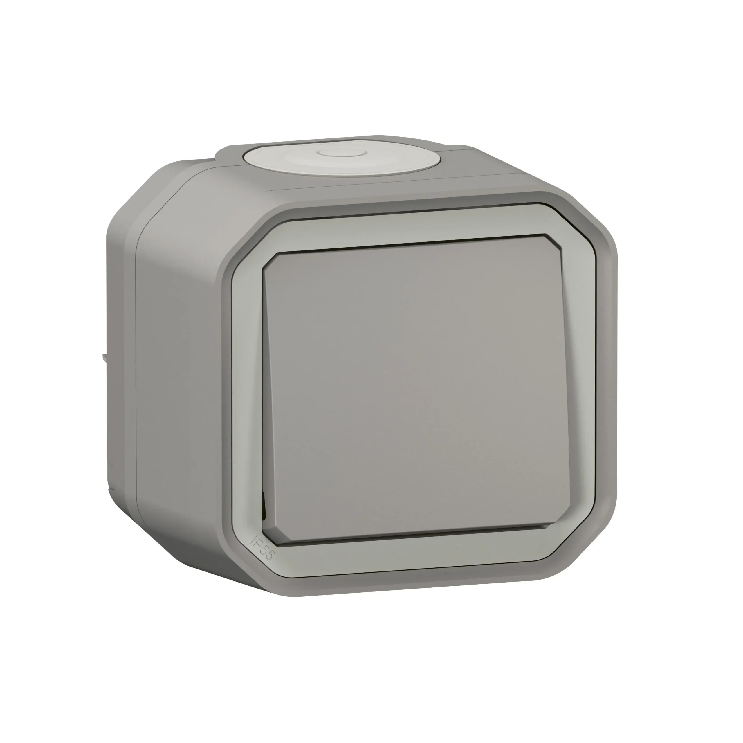 Legrand Legrand 069720L Plexo New FRAP Taster 10 A Steckklemme(SL) IK 08 Grau