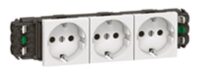 Legrand 077403 Steckdose 3-fach 6M weiß RAL9003