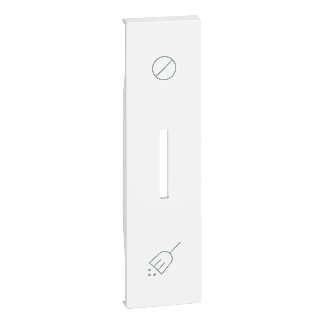BTicino KW06H LivingNow 1M Tastenabdeck. Schalter Nicht stören/Zim reinigen White