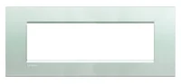 BTicino LNA4807AG LivingLight Abdeck- rahmen für Kompaktinstallation 7M Silver