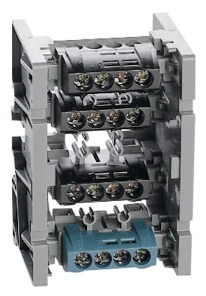 Legrand Legrand 004810 Halterung für Klemmenleiste 2Seitenwände für Aufbau eines Klemmenblock