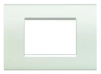 BTicino LNA4803BI LivingLight Abdeck- rahmen für Kompaktinstallation 3M Weiß