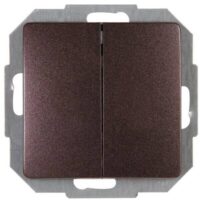 Kopp 650326088 Wechselschalter 10AX 250V Paris palisander-braun