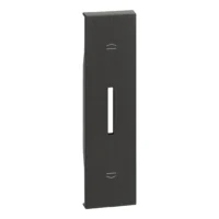 BTicino KG06 LivingNow 1M Tasten- abdeckung für Rollladenschalter Black