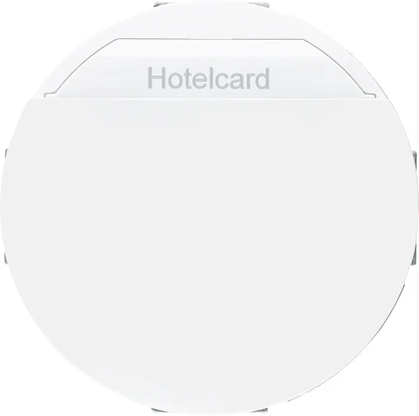 Berker Berker Hotelcard-Schaltaufsatz polarweiß glänzend 16402079